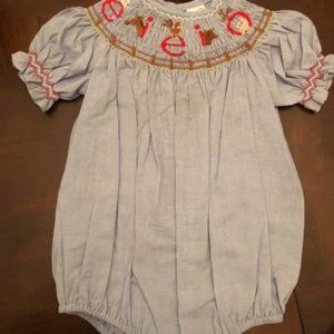 Smocked outfit
